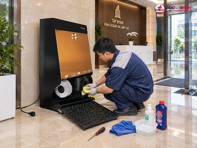 Vệ sinh, bảo dưỡng máy đánh giày Sico XLD-DX1
