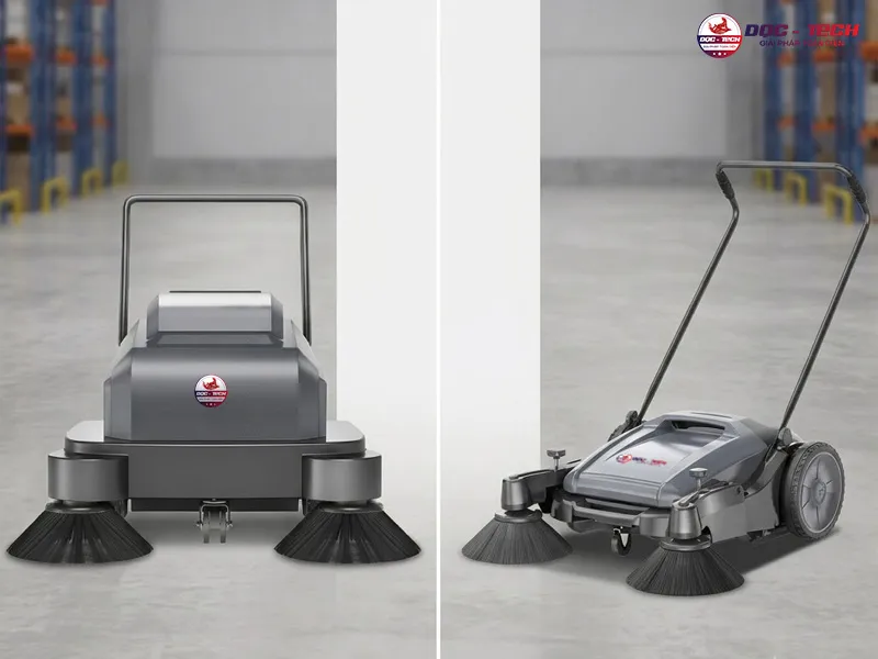 Xe quét đường đẩy tay DQC Tech