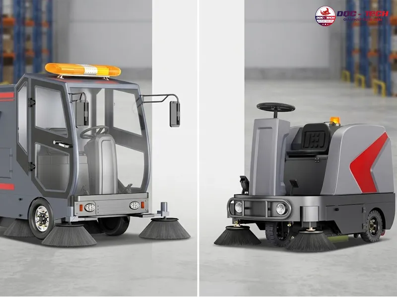 Xe quét đường ngồi lái DQC Tech