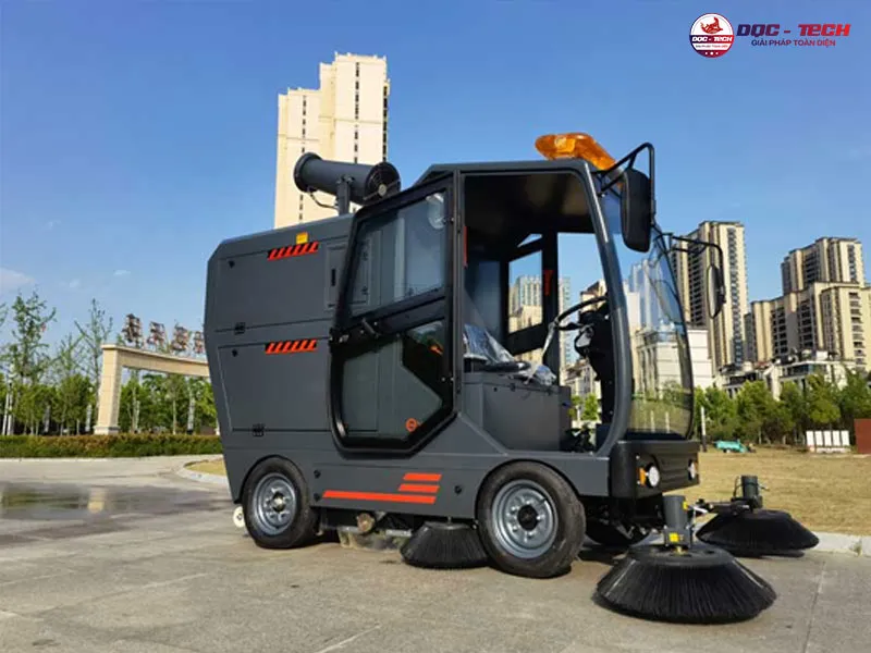 Xe quét rác DQC Tech tiện dụng