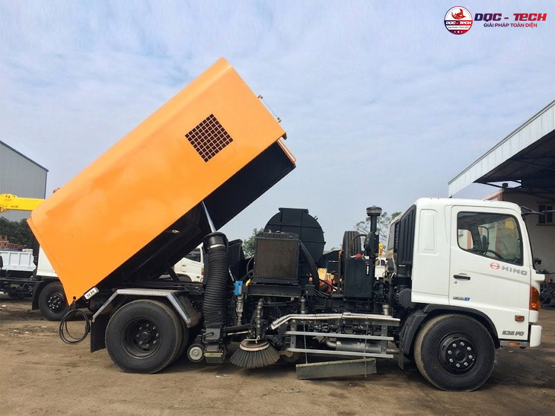 Xe quét rác Hino 500 Series FG8 6 khối