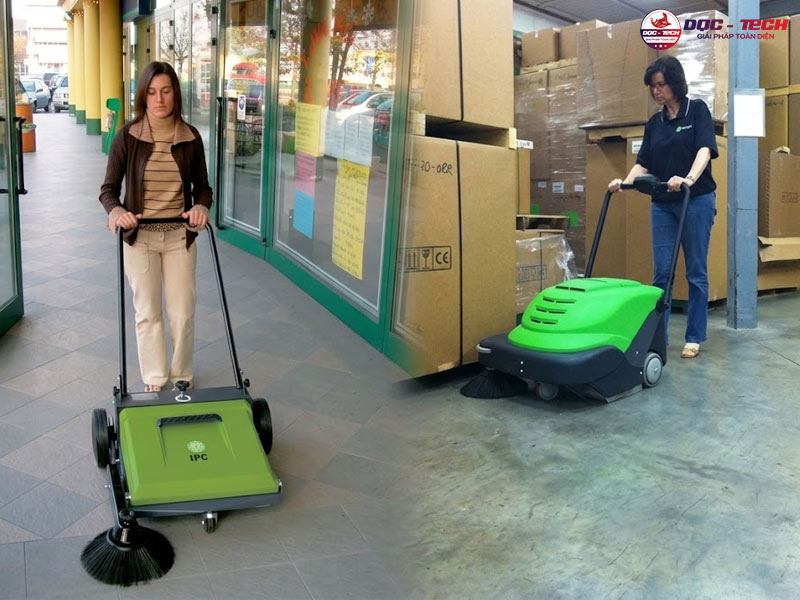 xe quét rác IPC đẩy tay