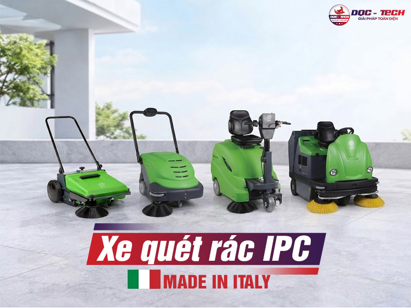 xe quét rác IPC