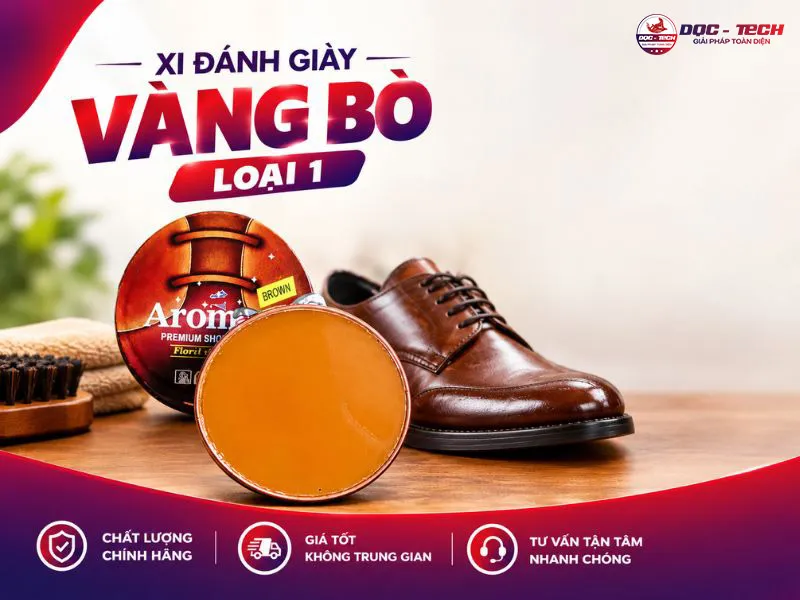 Xi đánh giày màu vàng bò giá tốt nhất