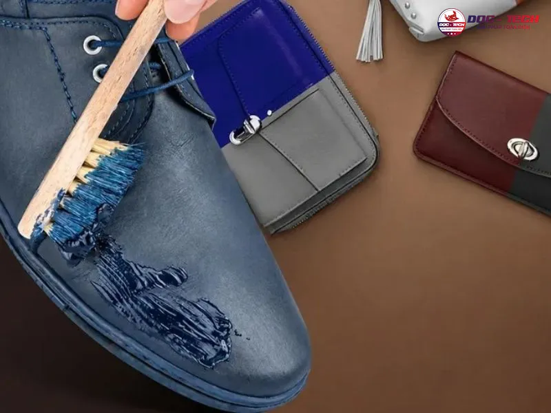  Cách dùng xi đánh giày màu xanh Navy