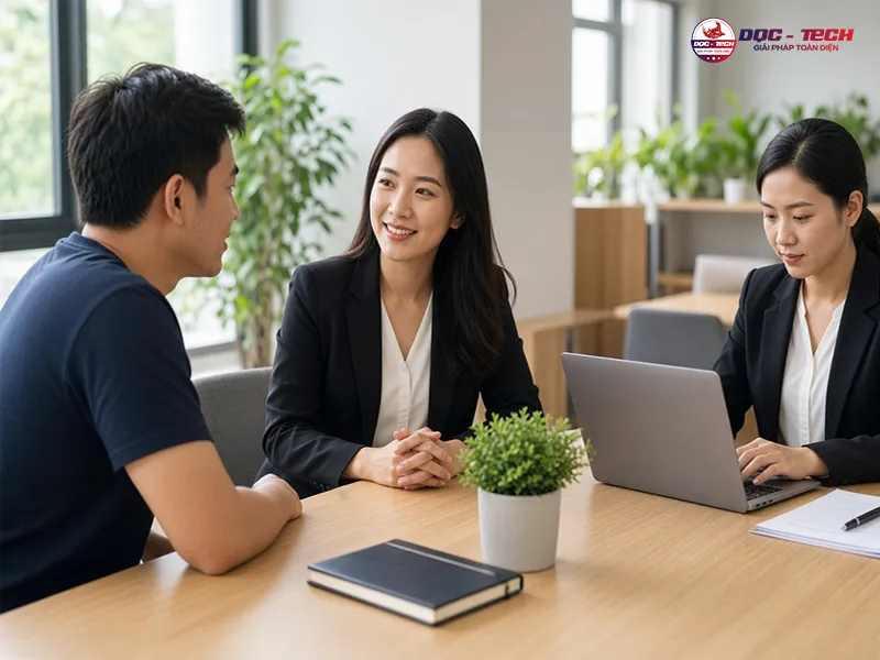 thời gian giải quyết thông tin
