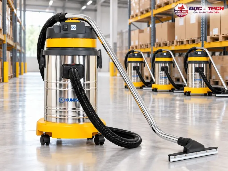Mua máy hút bụi công nghiệp Kumisai KMS35 giá rẻ tại DQC-TECH